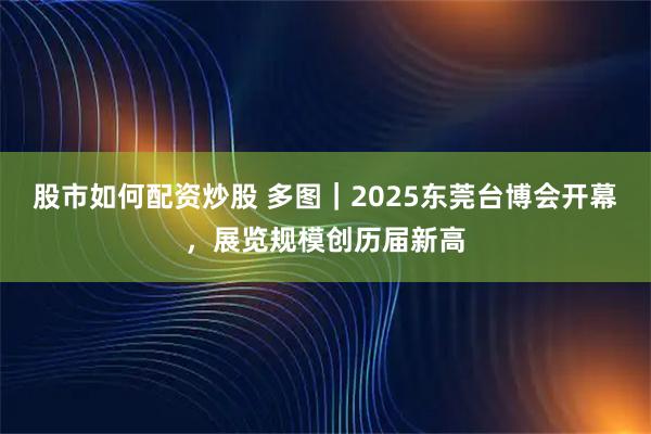股市如何配资炒股 多图｜2025东莞台博会开幕，展览规模创历届新高